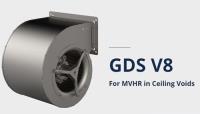 GDS V8 180x180L: The School MVHR Fan Ideal for Ceiling Voids