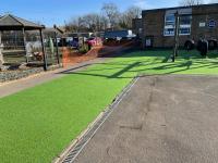 Artificial Grass re-surfacing project completed in the Midlands