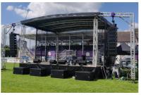 Line Array Hire for First Socially Distanced Festival of 2021