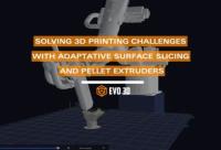 SOLVING 3D PRINTING CHALLENGES WITH ADAPTIVE SURFACE SLICING AND PELLET EXTRUDERS