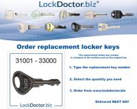 Helmsman Locker Keys 31001-33000