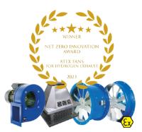 ATEX Fans Crowned Winner of The Net Innovation Award 2023