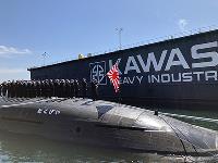 Submarine Hakugei Delivered