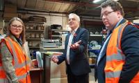 Northfield MP Visits Manufacturer IWM