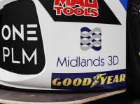 WSR and 3D printing specialists Midlands 3D renew technical partnership through 2023 BTCC season.