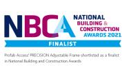 PRECISION ADJUSTABLE FRAME SHORTLISTED AS A FINALIST - NBCA