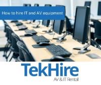 How to Hire IT and AV equipment