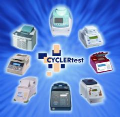 CYCLERtest PCR thermal cycler validation