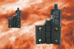 Safety switching hinge for Cat 1 hazardous areas