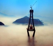 Koreas Busan Geoje Fixed Link rises from the sea 