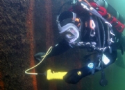 Tritex Multigauge 3000 Underwater Metal Thickness Gauge used for inspection of Copenhagen Harbour