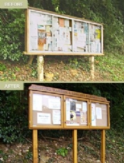 New notice board installation service takes off!