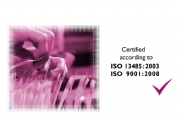 Sensortechnics&#58; Certified According to ISO 13485&#58;2003