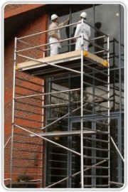 Morning delivery guarantee for scaffold tower