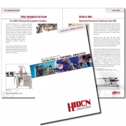 New Hiden Catalogue&#58; Gas Analysis Products for Catalysis and Thermal Analysis