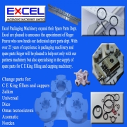 C E King spares for technofil filling machines 