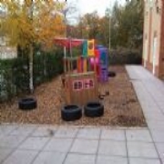 London Pre&#45;school has new colourful wet pour play area