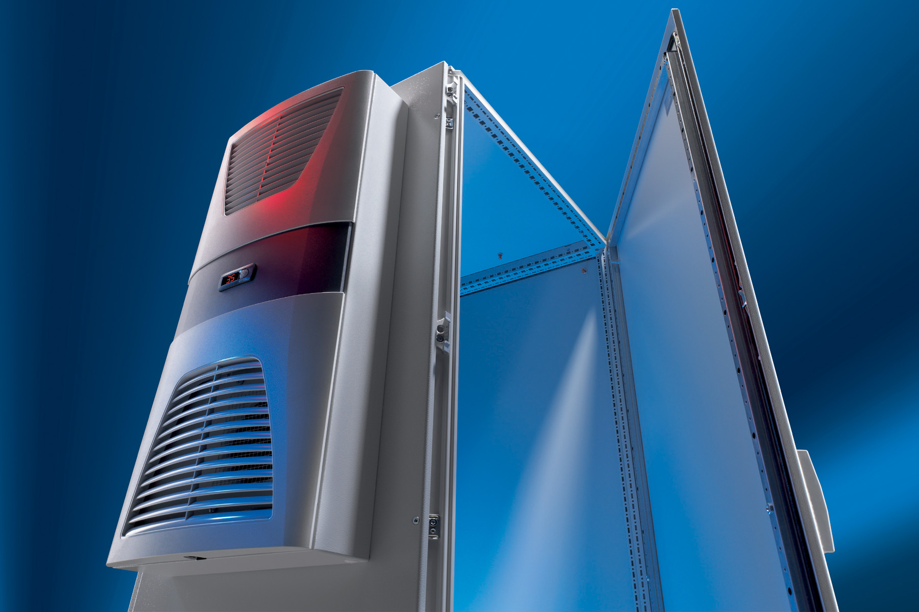 Rittal IP54 Air&#45;Air Heat Exchangers offer low energy consumption