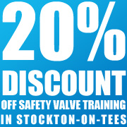 20% Discount Off Safety Valve Training At Stockton&#45;on&#45;Tees Training Centre