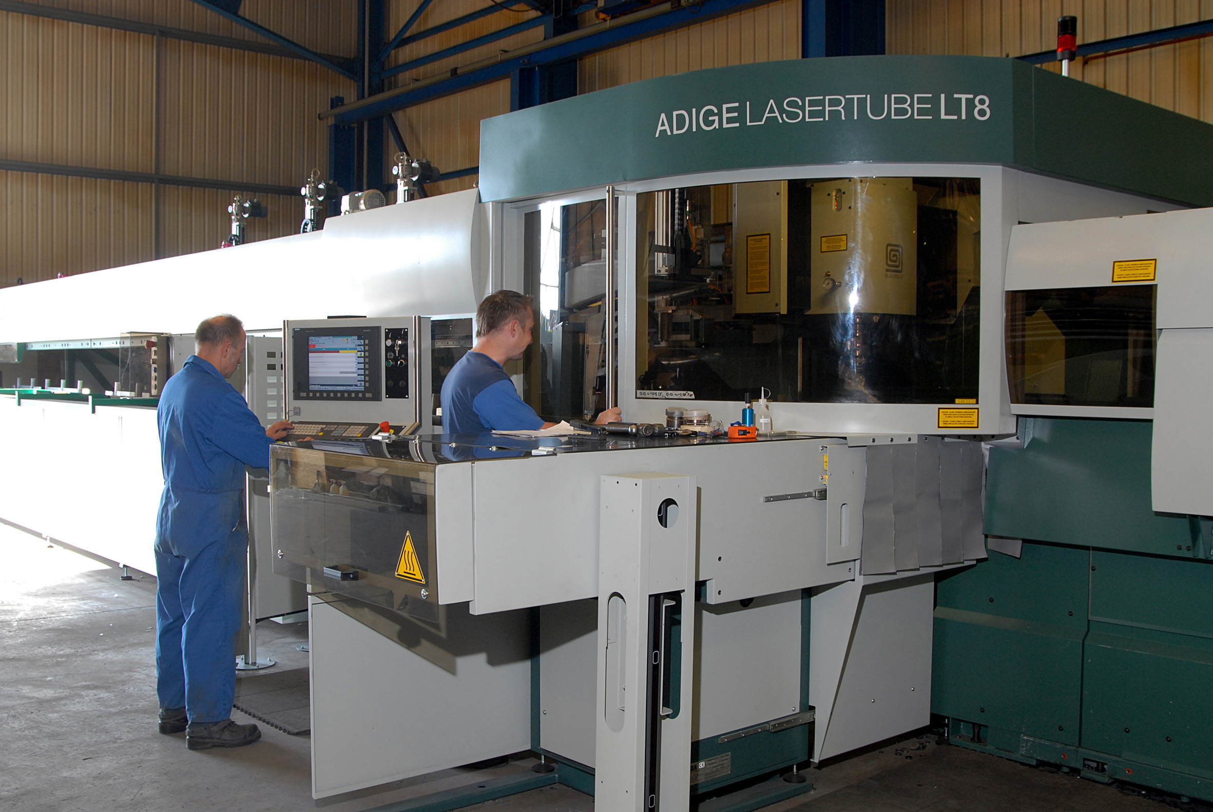 SSC invest in Adige LT8 tube laser