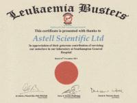 Astell Helps Leukaemia Busters