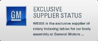 Exclusive Supplier Status at GM