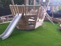 Playground Surface At Whitstable Castle Is Cleaned 