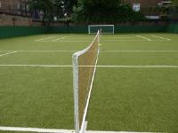 Mini Soccer Pitches and Multi Sports Court At Lambeth Primary School 