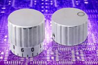 New Slotted Control Knobs from Elesa in stainless steel
