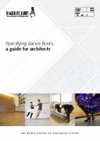 Harlequin's updated 'Specifying dance floors, a guide for architects' is now out!