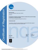 Ronacrete receives third ISO accreditation OHSAS 18001
