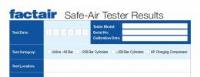 Safe-Air Tester Results Pad