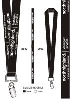 Stylish Black Lanyards from Stablecroft Conference Products