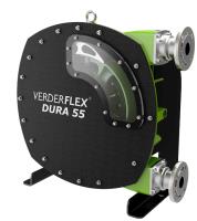 New Verderflex Dura 55 Industrial hose pump for medium flow applications