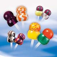 Depositing double ball lollipops