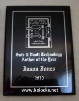 Safe & Vault Award