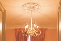 How to choose a ceiling rose