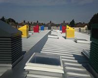 GDL Complete Intelivent Penthouse Turret Project at Fulbridge Academy