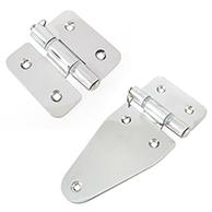 NEW: Heavy Duty Stainless Steel Polished Hinges