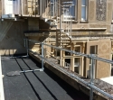 Permanent and foldable rooftop safety solutions for country house hotel