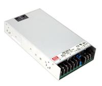 RSP-500 SERIES - 500W MEAN WELL AC-DC POWER SUPPLY WITH LOW PROFILE