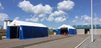 New generation site supervisor completes industrial fabric shelter project for energy sector