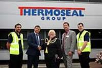 Mayor of Wigan Borough Visits Thermoseal Group’s Spacer Manufacturing Sites