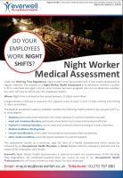 Night Worker Assessments