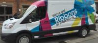 Our new van has your ribbon all wrapped up.