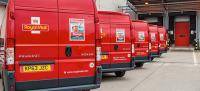 Royal Mail van livery gets a festive stamp