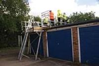 EASI-DEC PROVIDES SAFE ACCESS FOR LOW LEVEL ROOFS