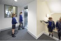 Stannah’s adjacent entry Xtralift  first choice for leading Tormead Girls School