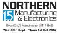 Come and visit us at Northern Manufacturing 2015
