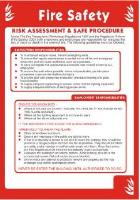 Fire Risk Assessment Poster (SHS029)
